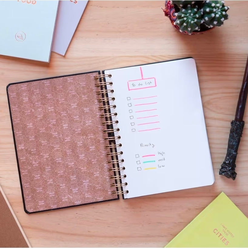 Caderno A5 em Espiral Harry Potter