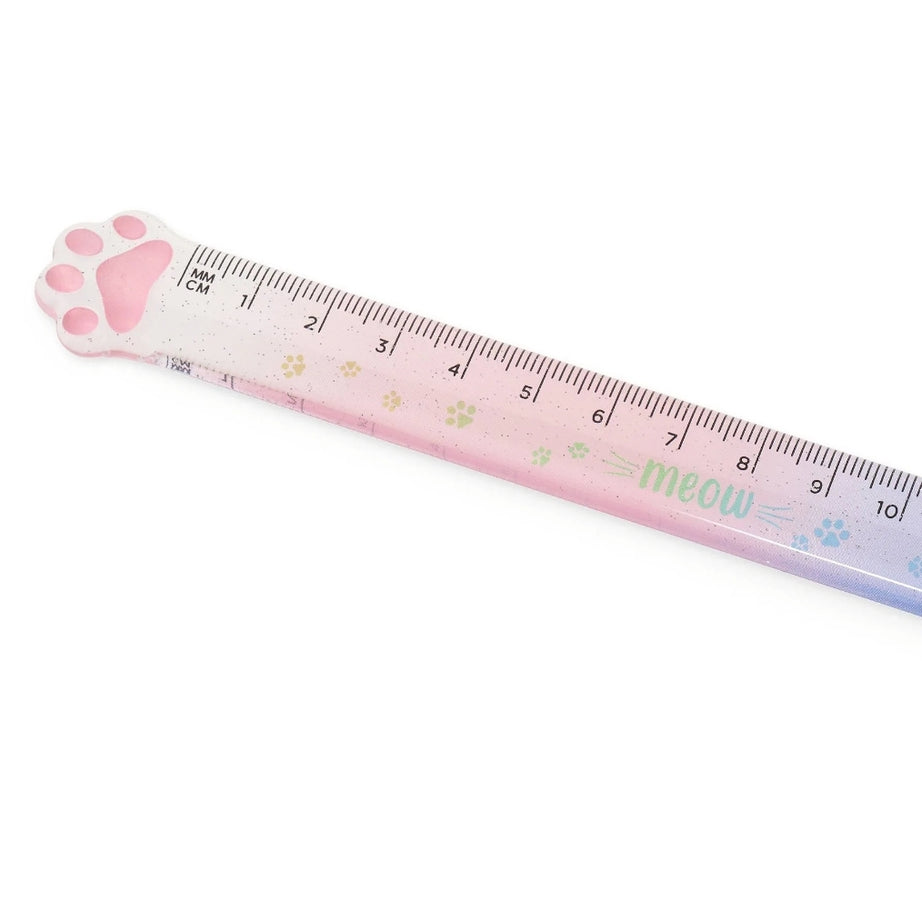 Régua Patinha Gatinho 15cm - Legami