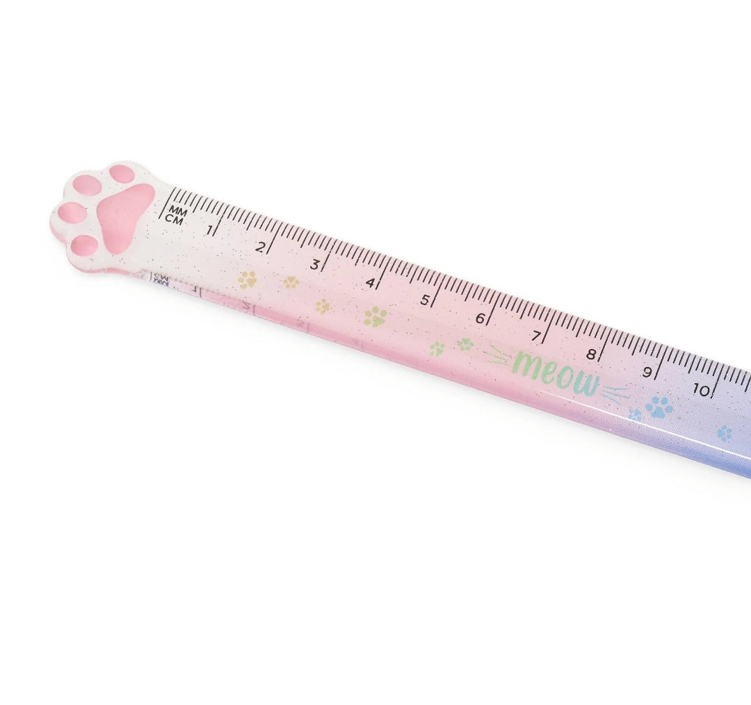 Régua Patinha Gatinho 15cm - Legami