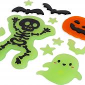 Brevemente - Conjunto de Autocolantes em Gel para Vidro Halloween Legami