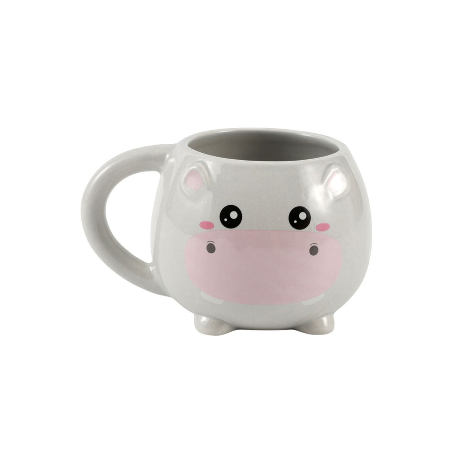 Caneca 3D Chunky Hipopótamo Itotal 410ml