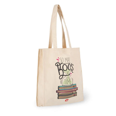 Totte Bag "So Many Books So Little Time" Legami