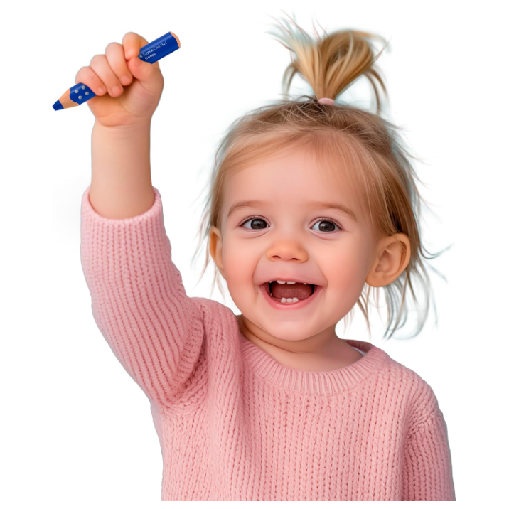 Conjunto 6 Lápis Colorir Grippy Multisuperfície com Afia Faber-Castell