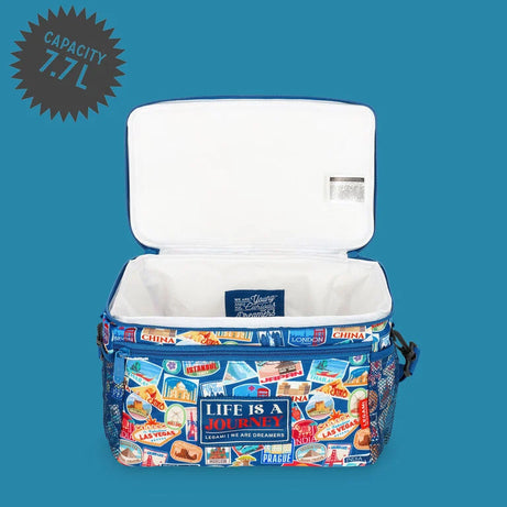 Lancheira Térmica 7,7L Travel Stickers Legami