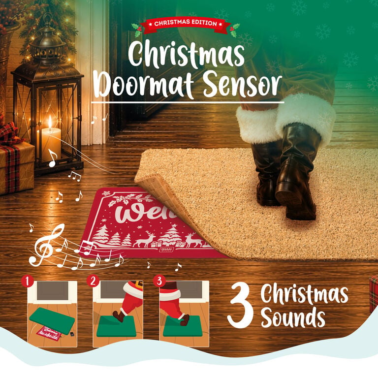 Pré-venda Tapete de Natal com Efeitos Sonoros Legami