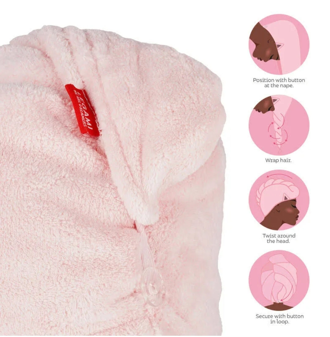 Toalha para Cabelo Gatinho Legami