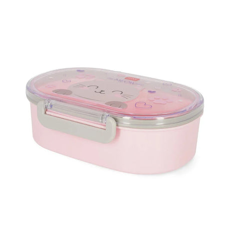 Caixa de Lanche com Divisória Gatinho Legami BTS