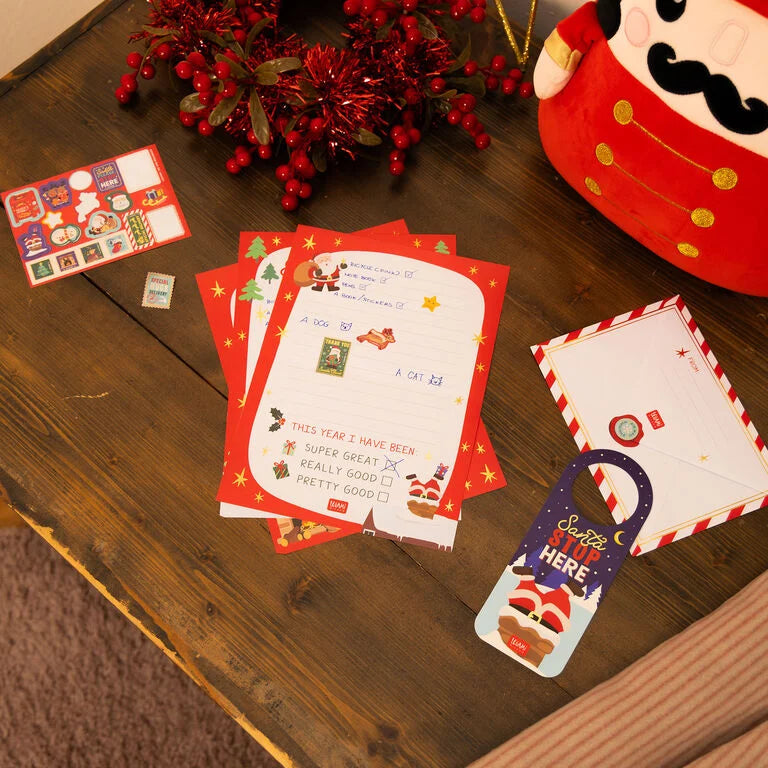 Pré-venda Kit de Carta ao Pai Natal Legami