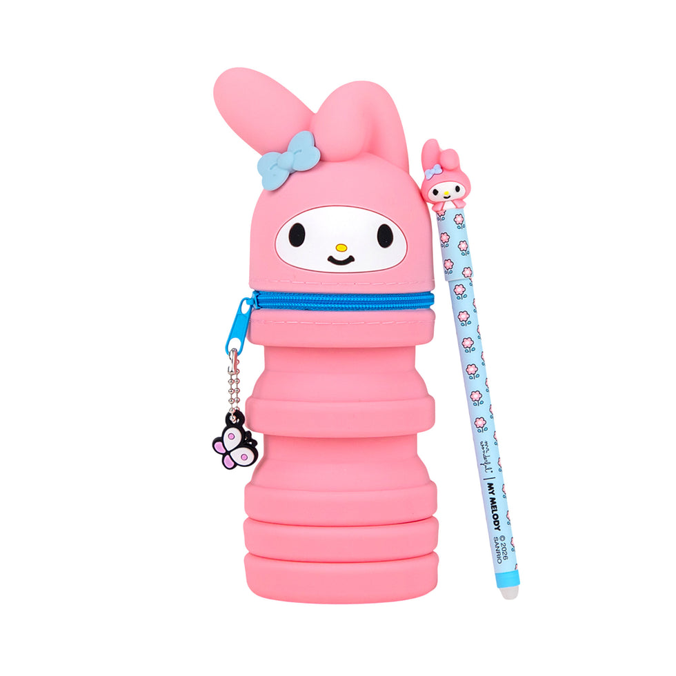 Estojo Extensível My Melody com Caneta Apagável Mr.Wonderful