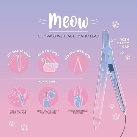 Compasso Meow Legami BTS