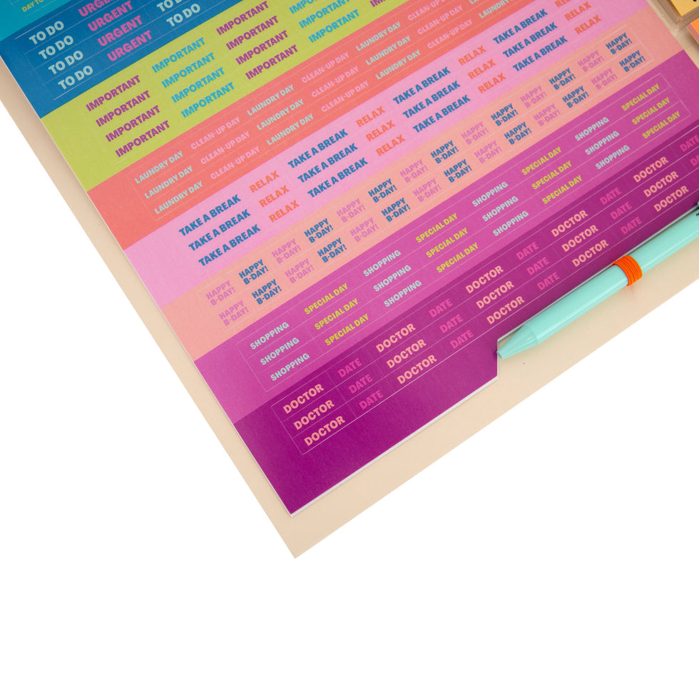 Calendário Magnético de Parede Mr.Wonderful 2026 - Uma versão melhor de nós