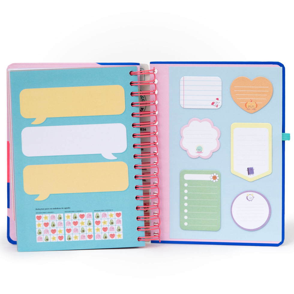 Agenda Diária Mr.Wonderful 2026 - Quando uma porta se fecha, abre-se esta agenda - Com Caneta Exclusiva