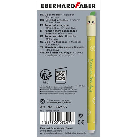 Caneta Apagável Limão EberhardFaber