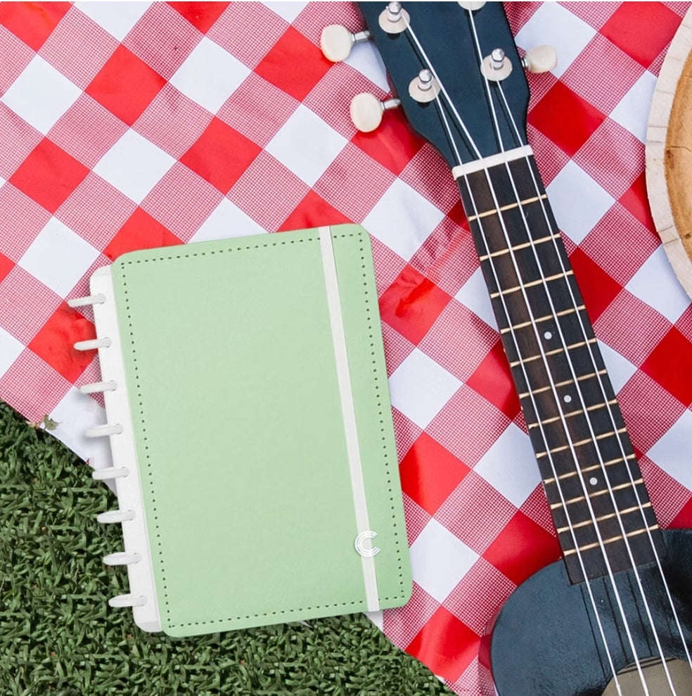 Caderno Inteligente A5 Verde Pastel