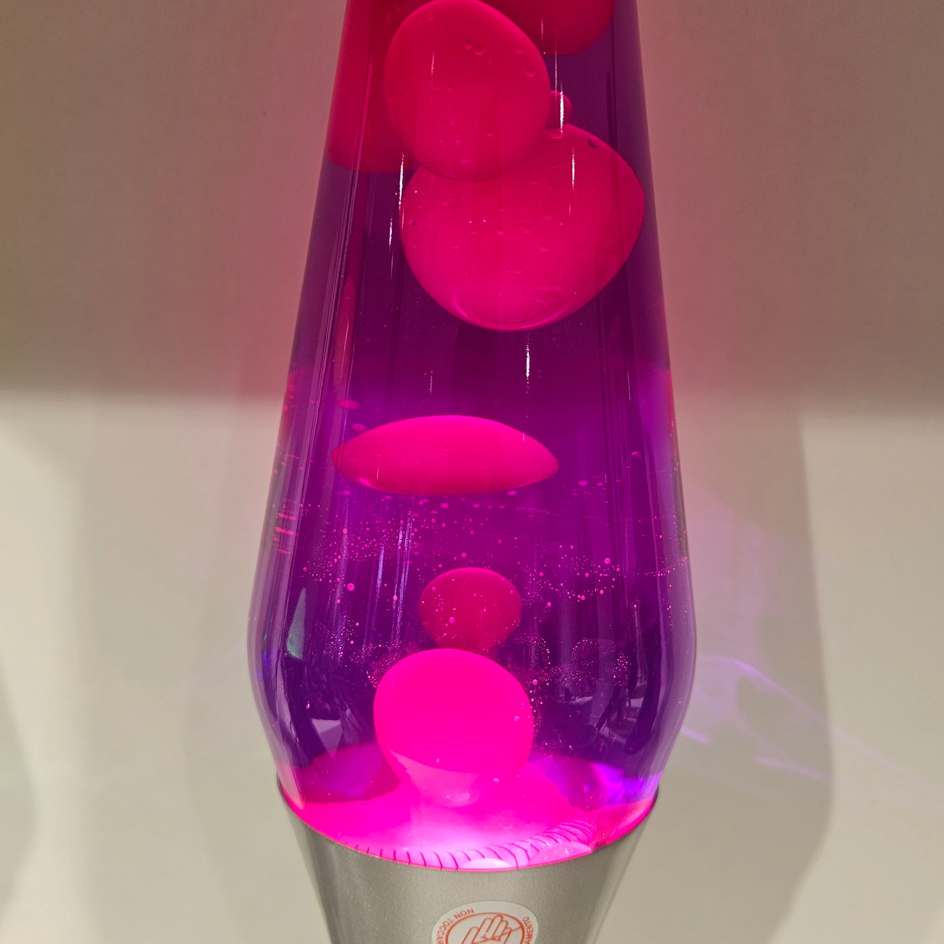 Candeeiro Lava Cinza