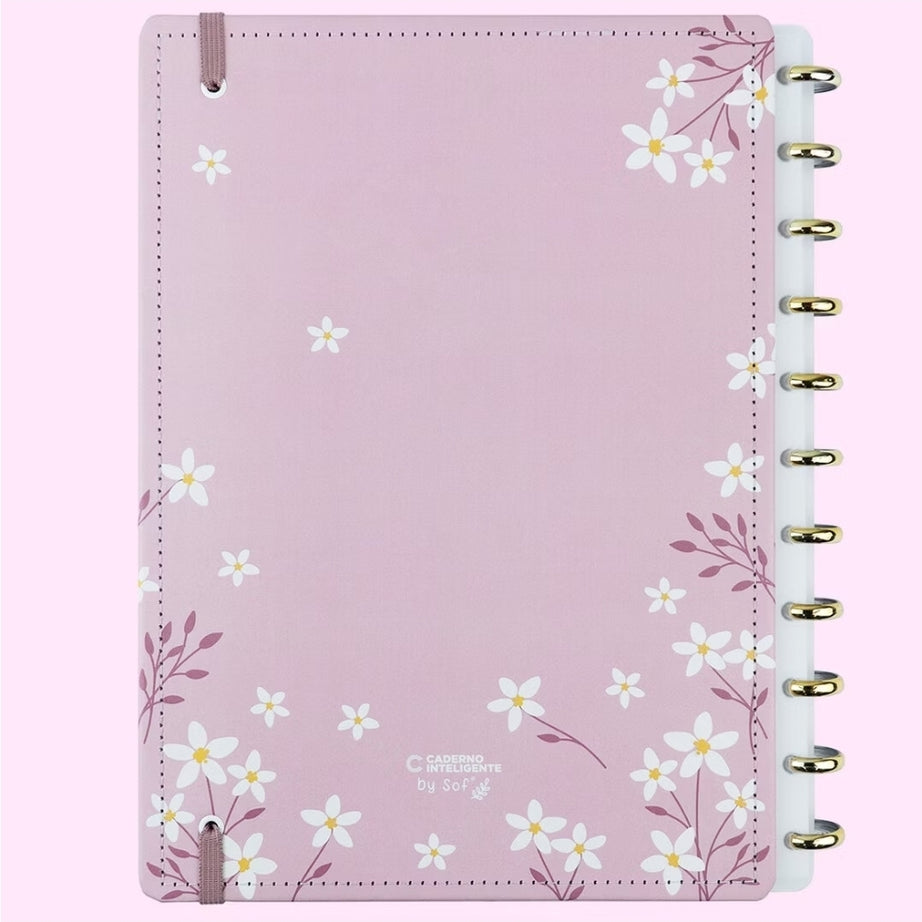 Caderno Inteligente A4 Pink Blossom by Sof Martins Grande