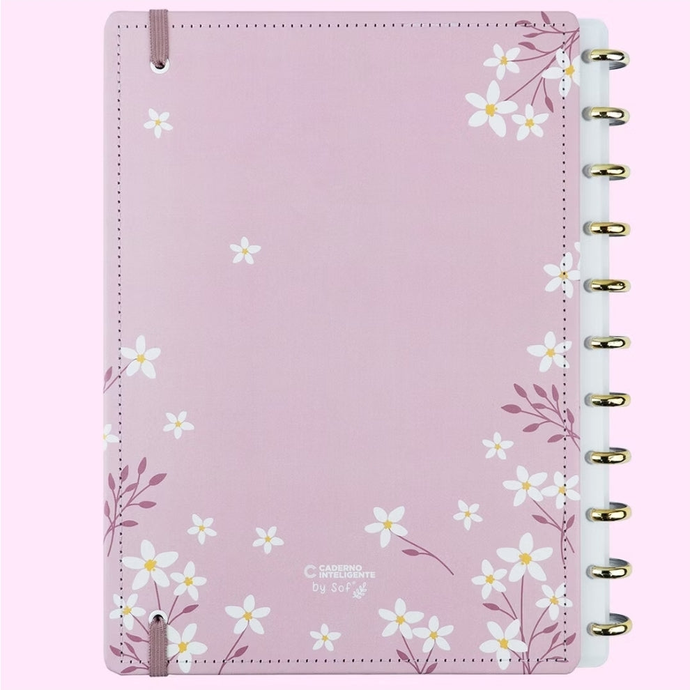 Caderno Inteligente A4 Pink Blossom by Sof Martins Grande