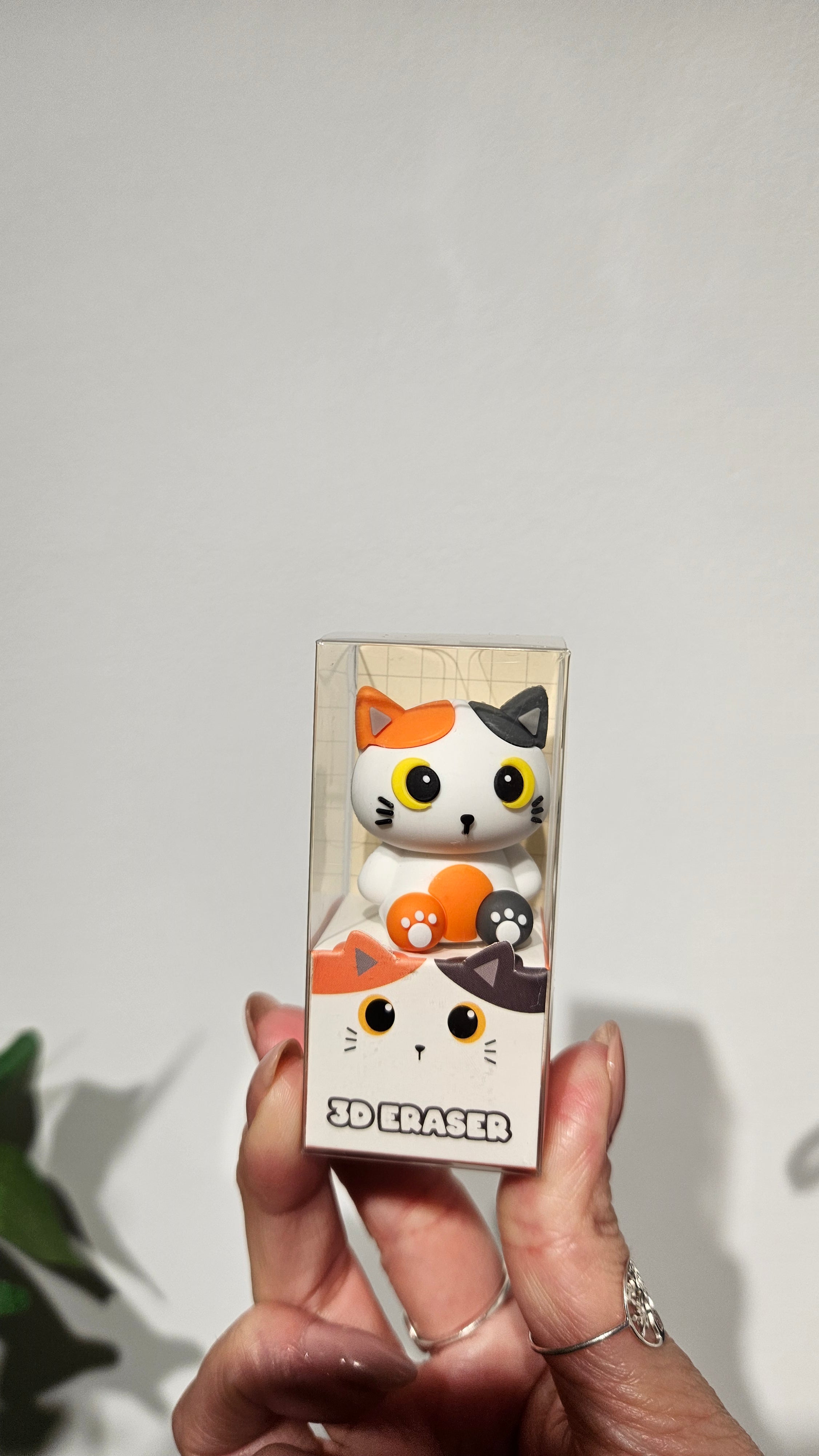 Borracha 3D Gato Malhado