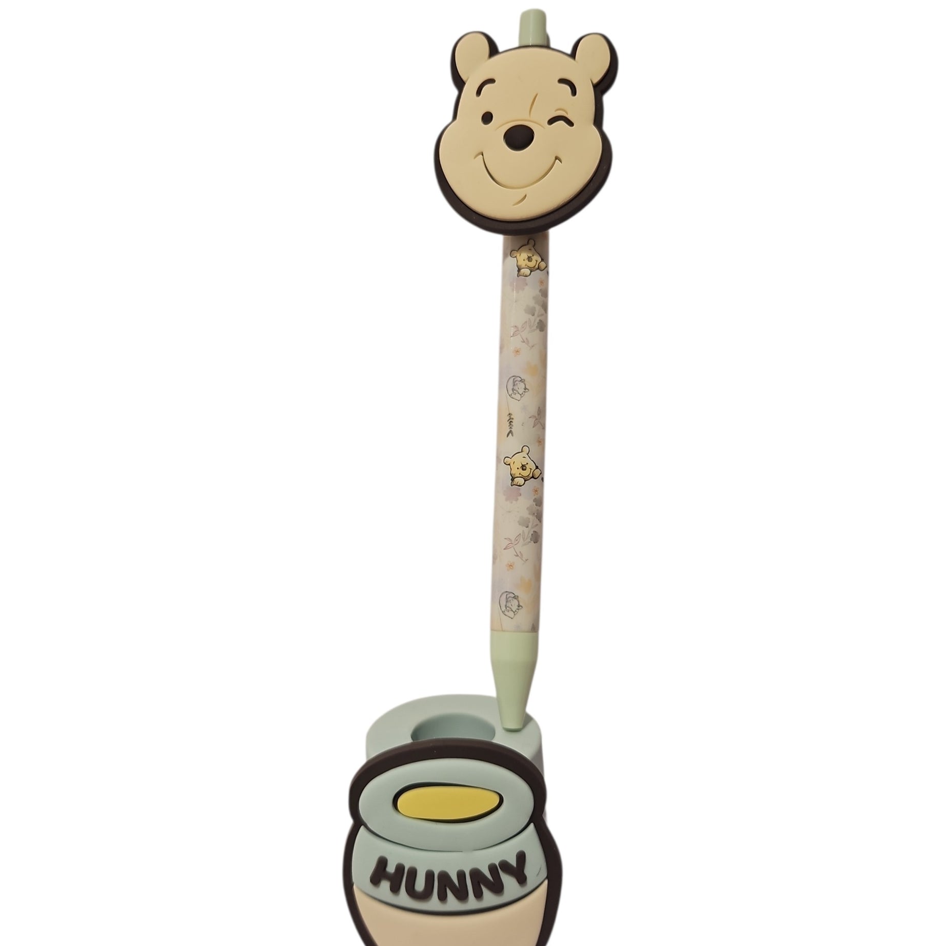 Caneta com Base Winnie The Pooh