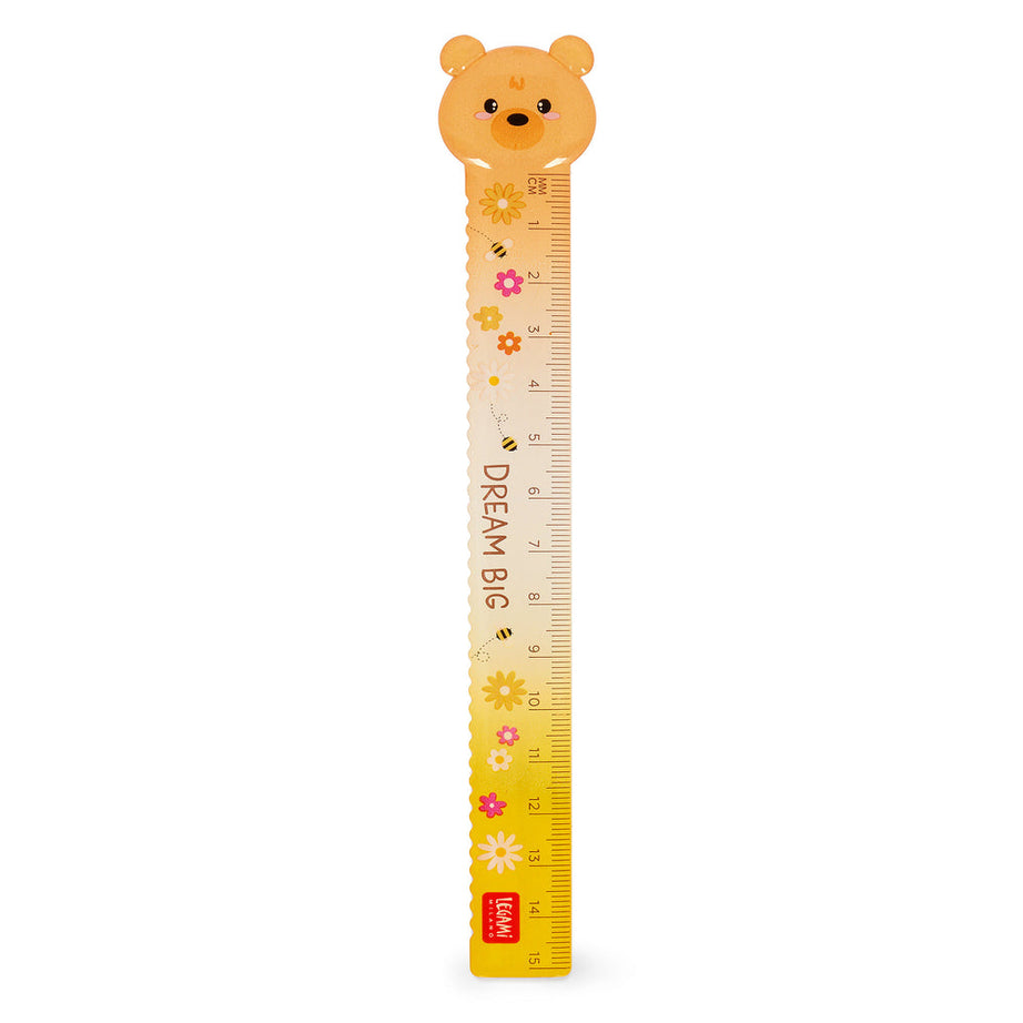 Régua 15 cm Ursinho Legami BTS