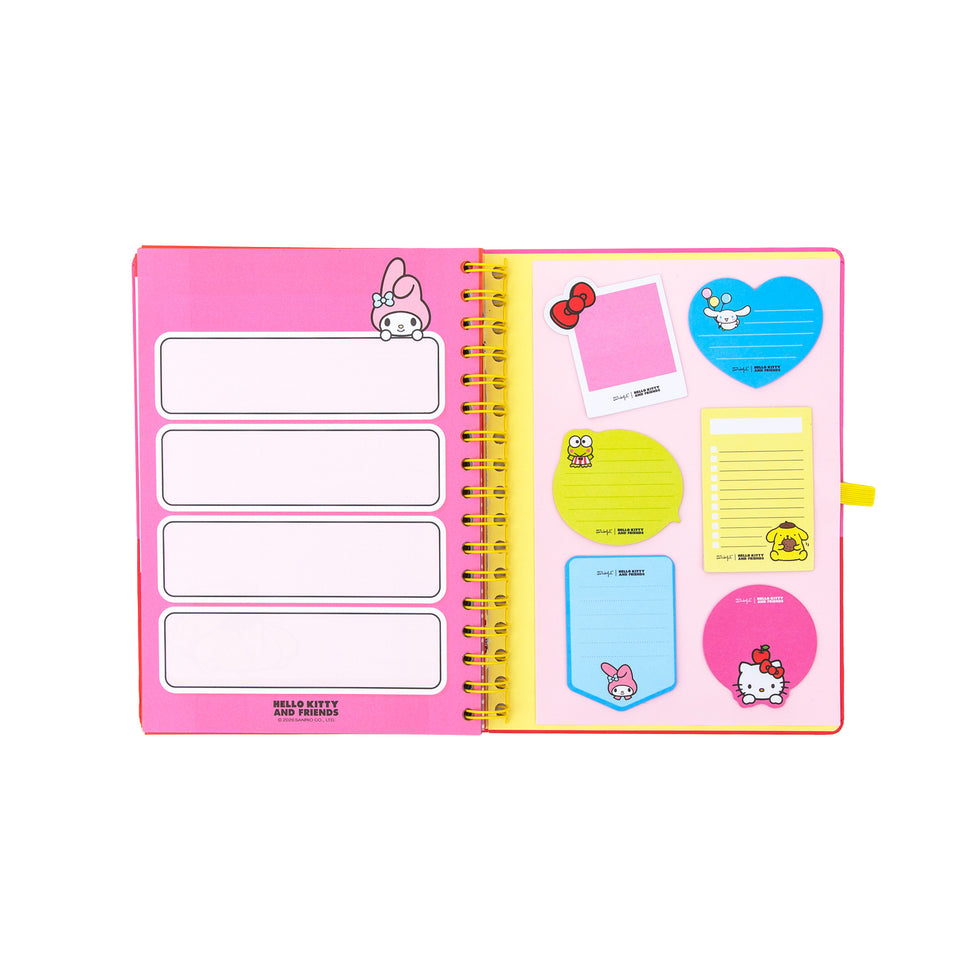 Agenda Semanal 2026/2027 Mr.Wonderful Hello Kitty & Friends "Somos a Melhor Equipa"