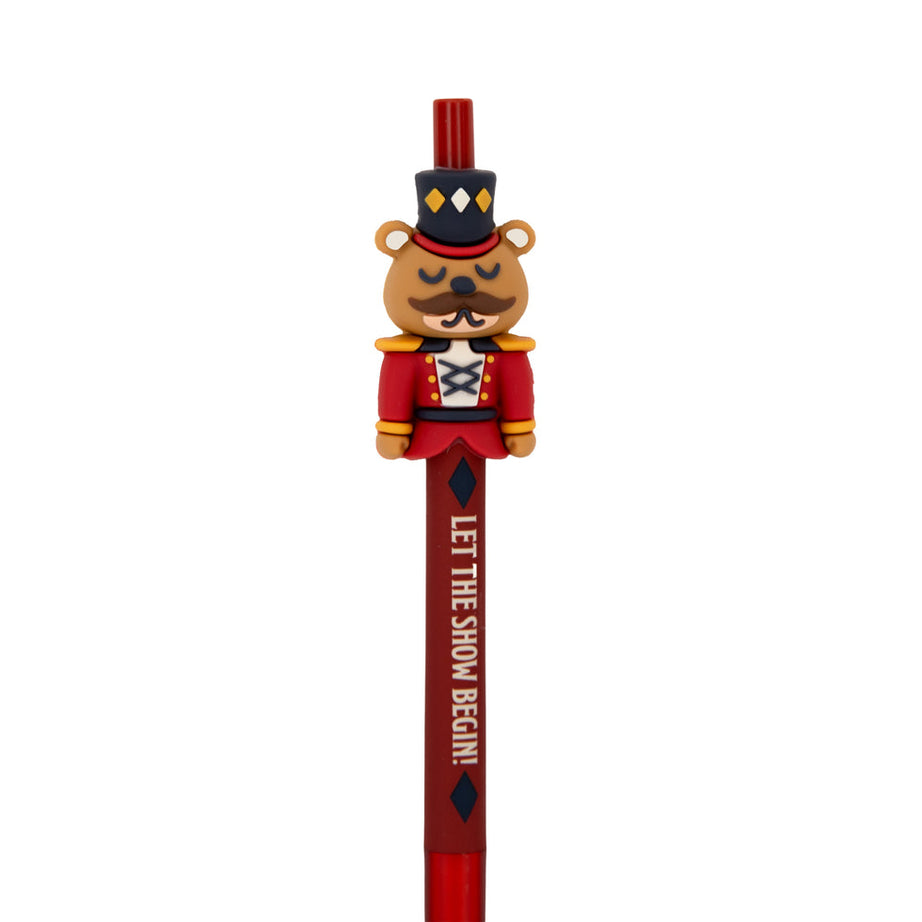 Caneta Click Quebra Nozes em 3D Edição Limitada Natal Circo Mr.Wonderful