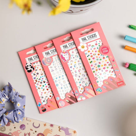 +200 Autocolantes para as Unhas Panda Legami
