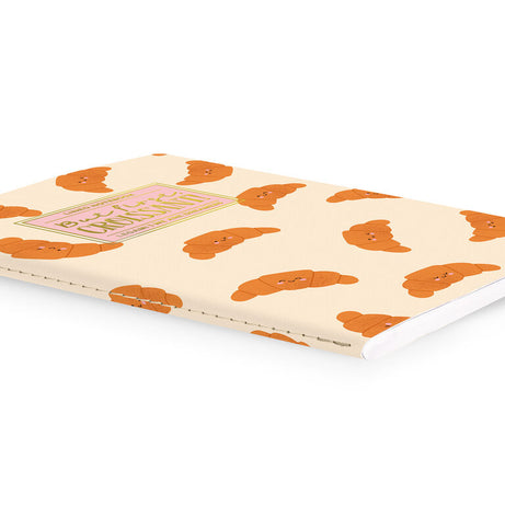Caderno A6 Pautado Croissant Legami
