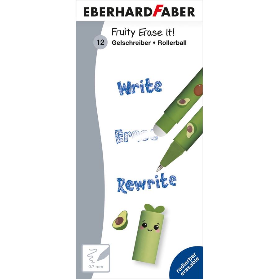 Caneta Apagável Abacate EberhardFaber