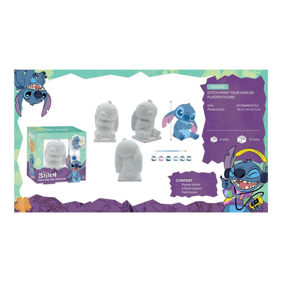 Figura Stitch para Pintar