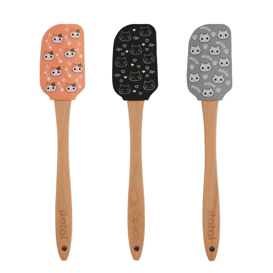 Espátula Silicone Gato Malhado Itotal
