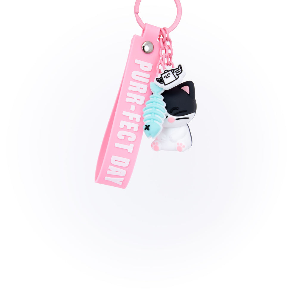 Porta Chaves Gato Purr-fect day Mr.Wonderful