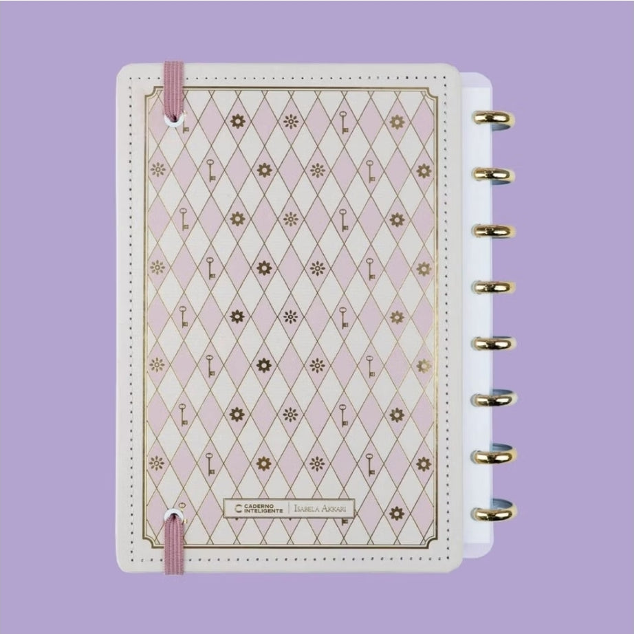 Caderno Inteligente A5 Rose Key by Isabela Akkari