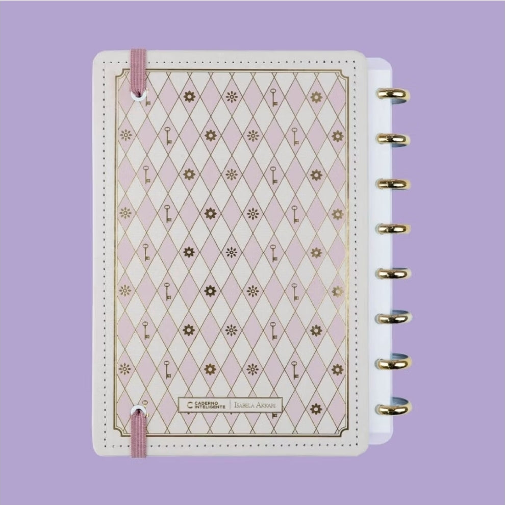 Caderno Inteligente A5 Rose Key by Isabela Akkari