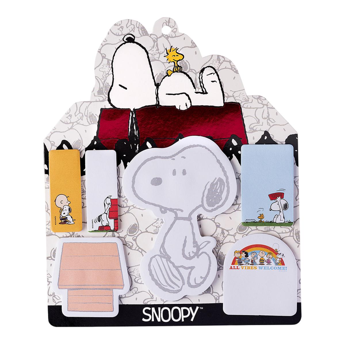 Conjunto Post Its Snoopy Com Vários Tamanhos