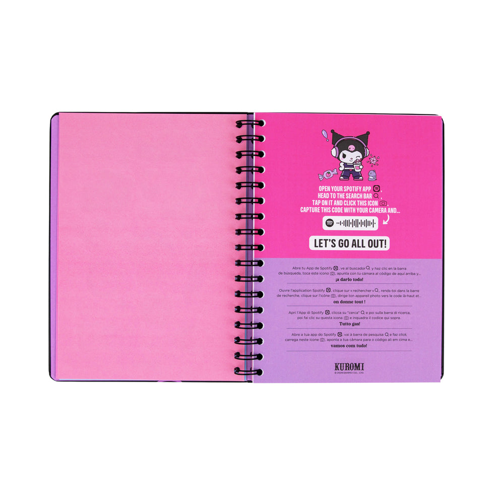 Agenda Semanal 2027 Multilingue Mr.Wonderful Kuromi