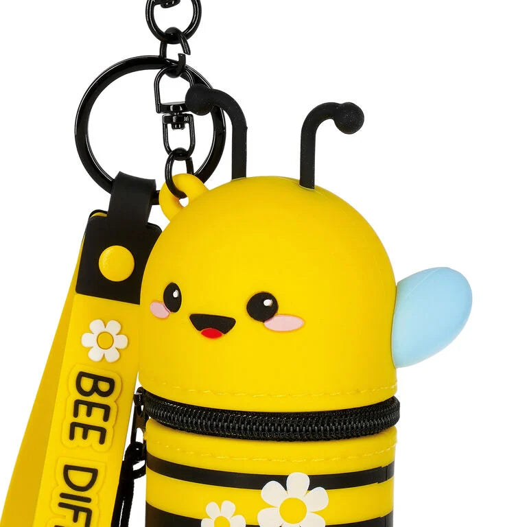 Porta Moedas e Porta Chaves Mini Kawai Abelha Legami