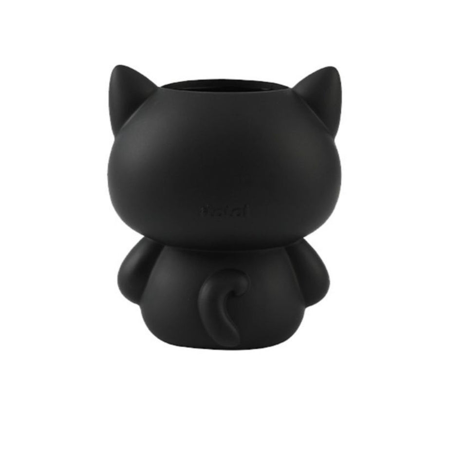 Copo de Secretária Gato Preto 3D