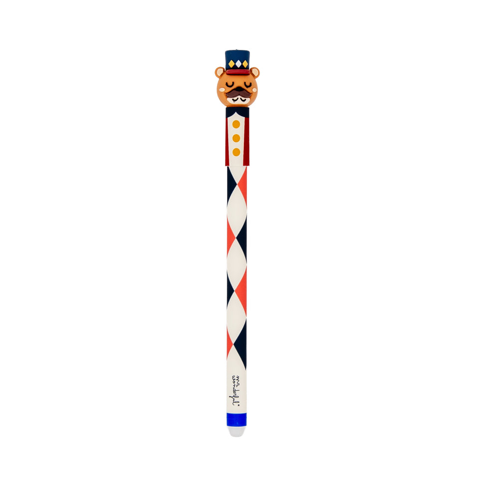 Caneta Apagável Urso Edição Limitada Natal Circo Mr.Wonderful