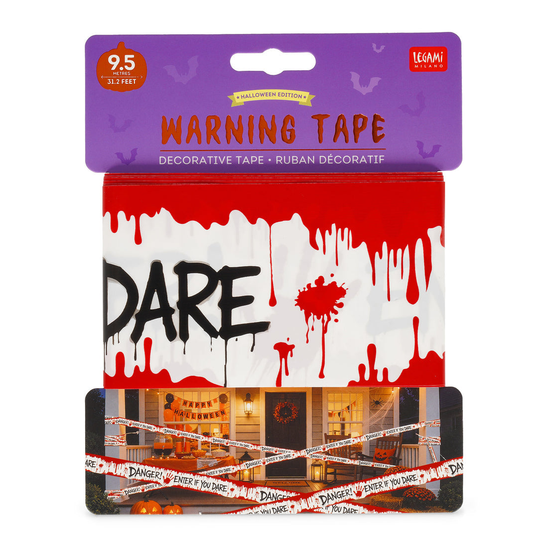 Brevemente - Fita Decorativa Danger Halloween Legami