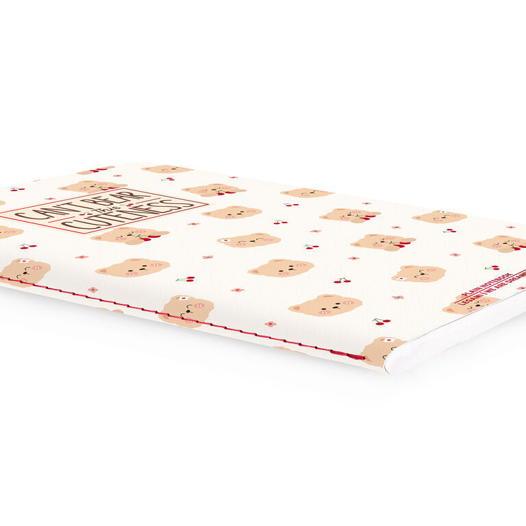 Caderno Grande B5 Pautado Urso Legami