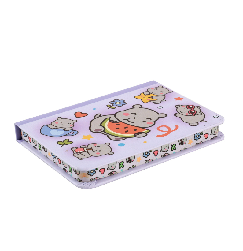 Mini NoteBook Hipopótamo Itotal