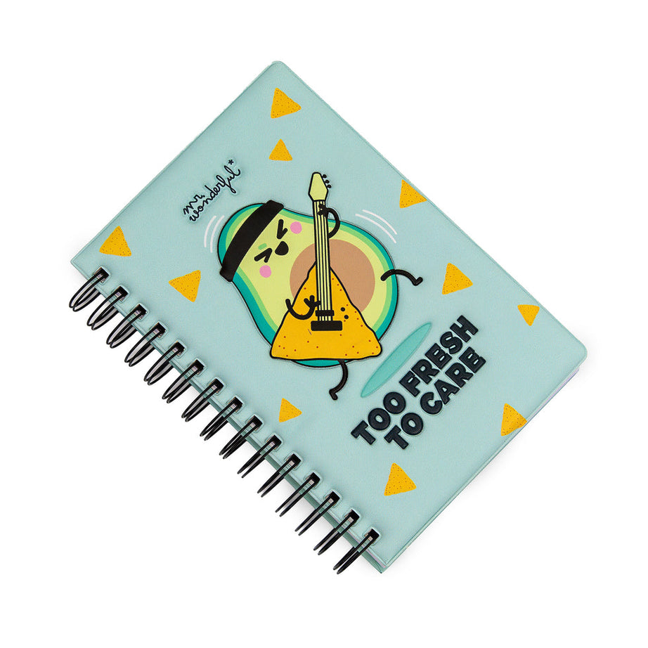 Caderno A5 Abacate 3D Squishy Mr.Wonderful