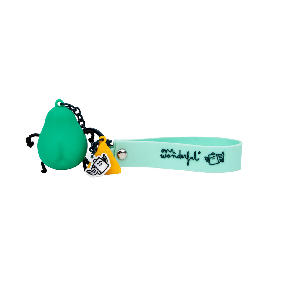 Porta Chaves Abacate com Pingente Mr.Wonderful