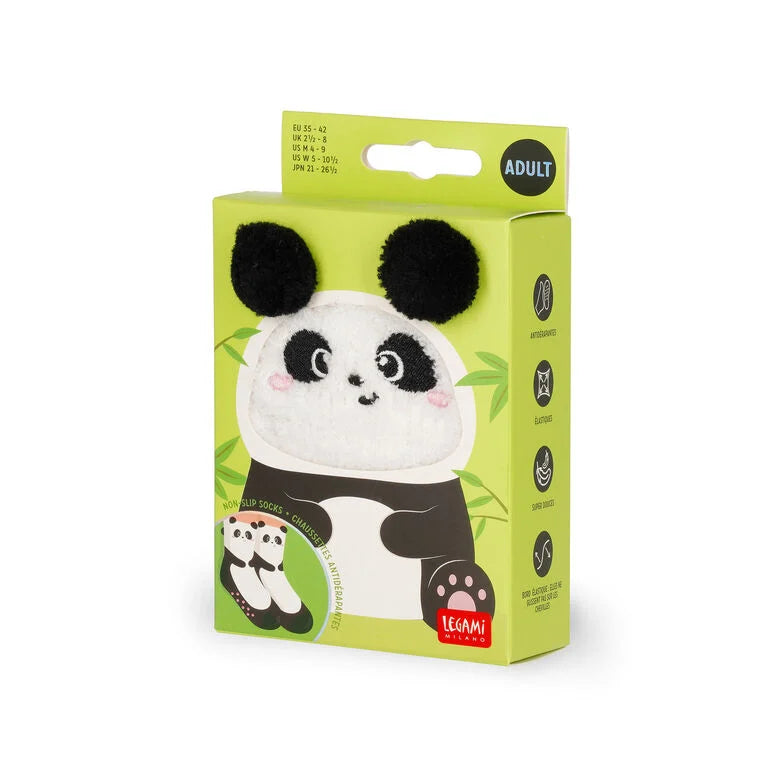 Meias Antiderrapante 3D Panda Tamanho 35-42 Legami
