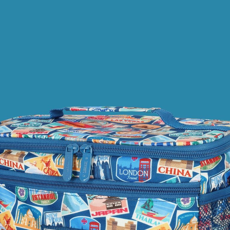 Lancheira Térmica 7,7L Travel Stickers Legami
