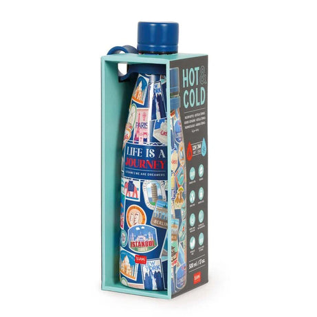Garrafa Térmica 500ml Travel Stickers Legami