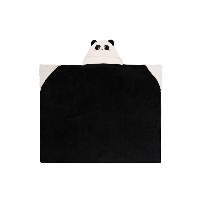 Manta com Capuz Panda Legami