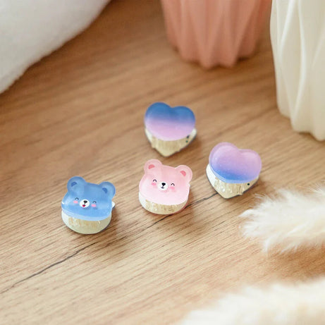 4 Molas de Cabelo Ursinho Legami