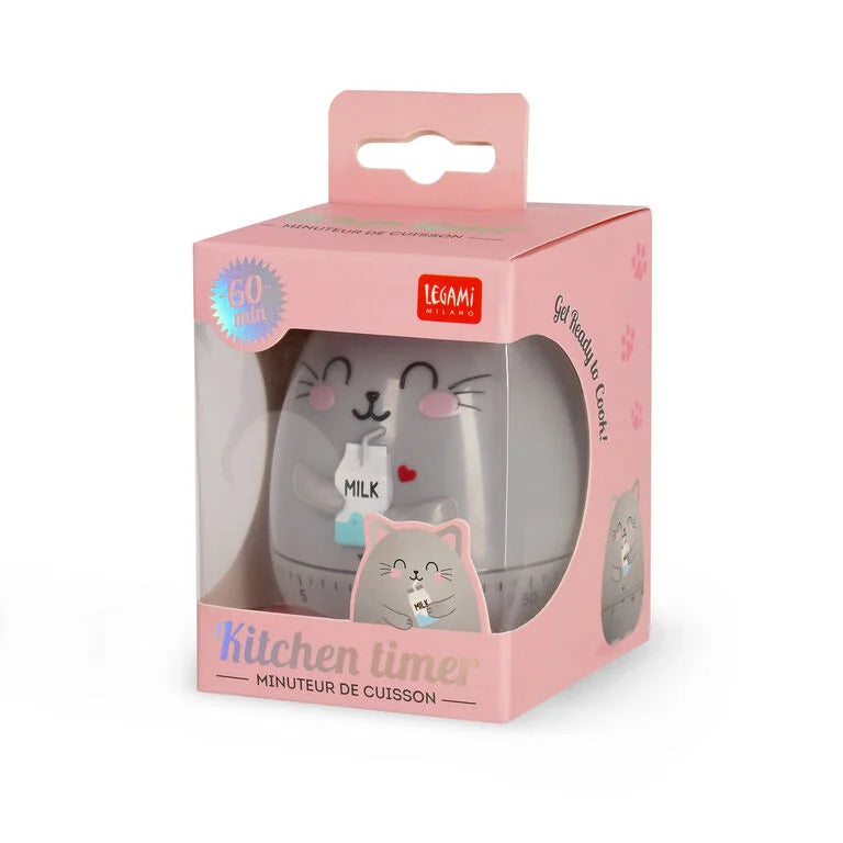 Timer Cozinha Gatinho Legami